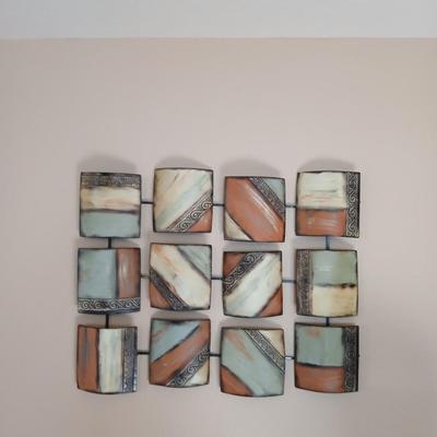 Decorative metal wall art
