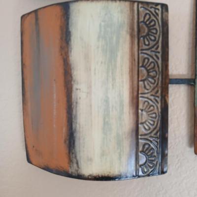 Decorative metal wall art