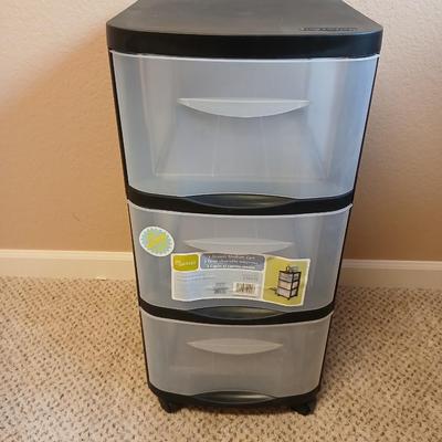 Real Organized 3 drawer medium cart