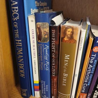 Religious and health related books