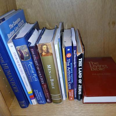 Religious and health related books