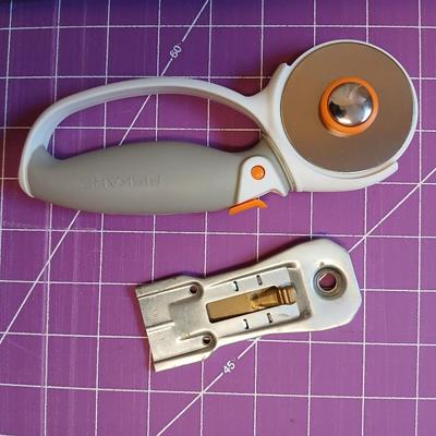 Crafting cutters and Rotary cutting mat -Fabric cutting board - Rotart cutter - scissors - Interchangeable hole punch and eyelet pliers plus