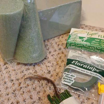 Crafting of all kinds - embossing - crocheting - scrapbooks -Flower arrangement incl. glue gun - clay and more