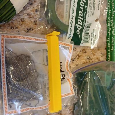 Crafting of all kinds - embossing - crocheting - scrapbooks -Flower arrangement incl. glue gun - clay and more