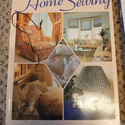 Multi drawer organizer with sewing items - thread - needles - elastic - and two sewing books