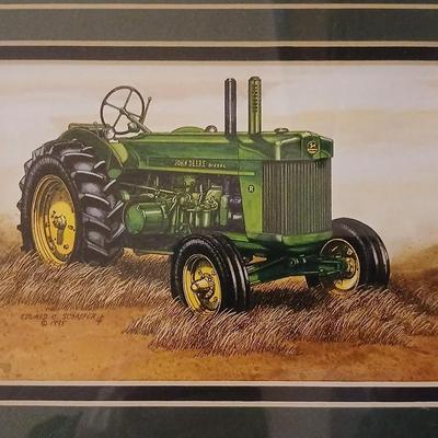 Framed wall art - John Deere Model R 1949 - 1954 American Memory Print