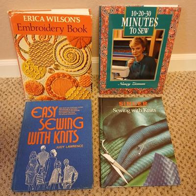 Crafting books - Embroidery book 10-20-30 minutes to sew - Easy sewing with knits and singer sewing with knits
