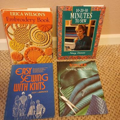 Crafting books - Embroidery book 10-20-30 minutes to sew - Easy sewing with knits and singer sewing with knits