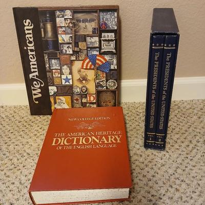 America Books - We the People -The Presidents of the United States - American Heritage College dictionary