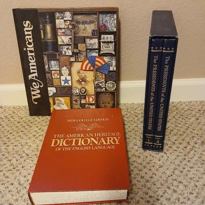 America Books - We the People -The Presidents of the United States - American Heritage College dictionary
