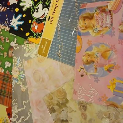 Almost everything needed for gift wrapping - for all events - with bags, wrapping paper storage, tissue paper, bows & more!