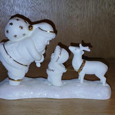 Department 56 "Girlfriends" & "Next year, little ones" figures - like snowbabies!