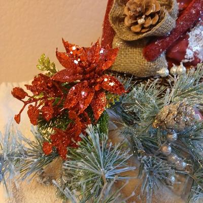 Glitter & Glam Christmas Decorations - ornaments - kitchen towels - Santa - and more