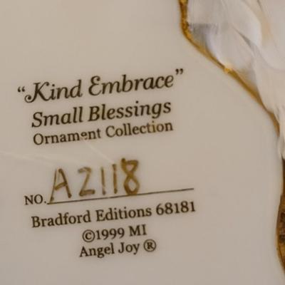Christmas - Bradford editions Angel Joy ornaments - Ganz white iridescent angels - Remote candles - and more
