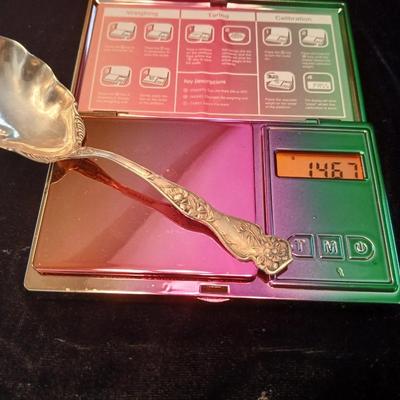 Sterling silver marked Baird North Co. spoon