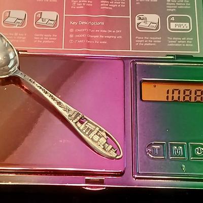 Sterling silver Kansas City Mo. marked spoon