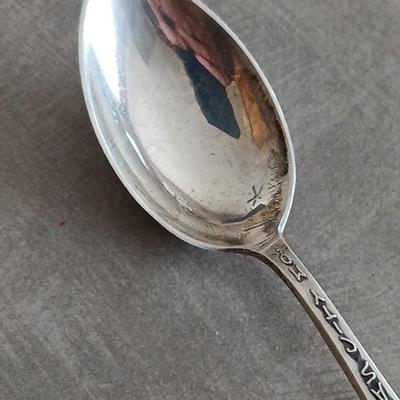 Sterling silver Kansas City Mo. marked spoon