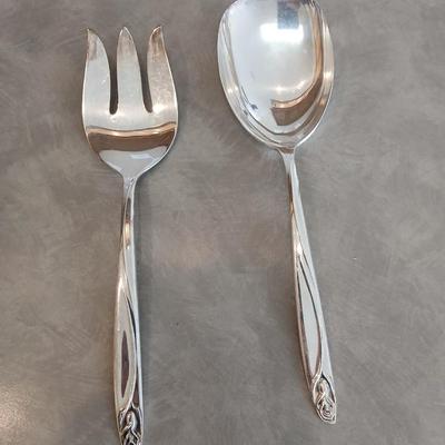 International Deep Silver flatware