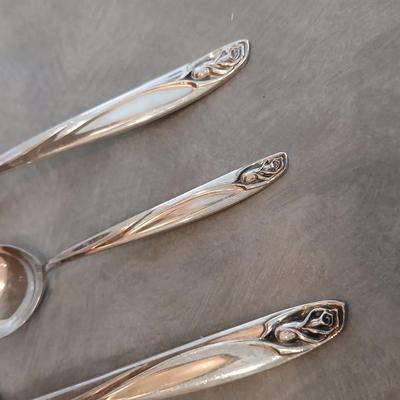 International Deep Silver flatware