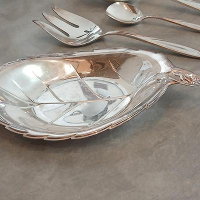 International Deep Silver flatware