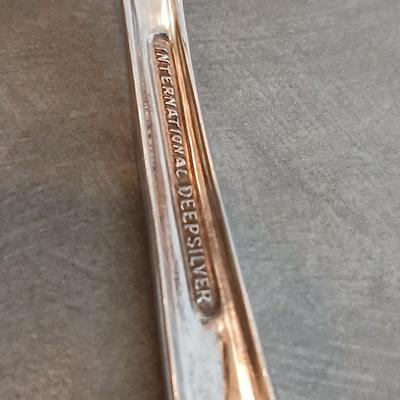 International Deep Silver flatware