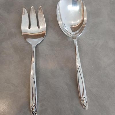 International Deep Silver flatware