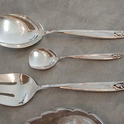International Deep Silver flatware