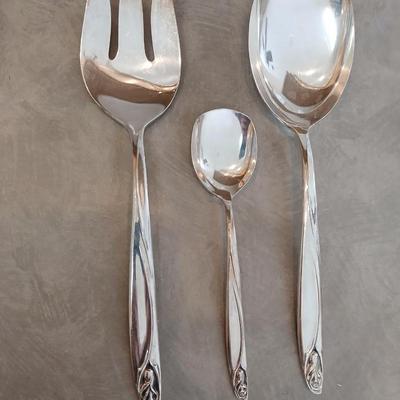 International Deep Silver flatware
