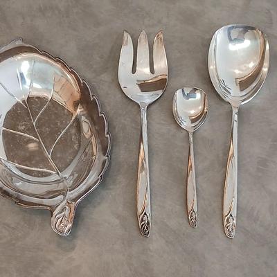 International Deep Silver flatware