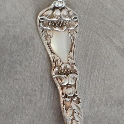 Sterling "M" marked spoon