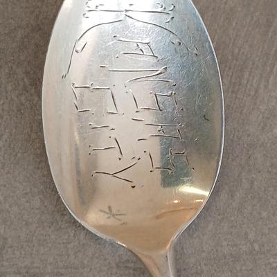 Sterling marked spoon .925 Kansas City with corn cob handle