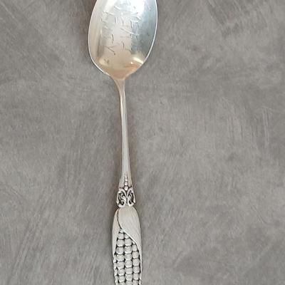 Sterling marked spoon .925 Kansas City with corn cob handle