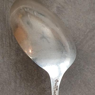 Sterling marked spoon .925 Kansas City with corn cob handle