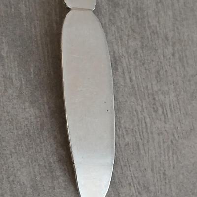 Sterling marked spoon .925 Kansas City with corn cob handle