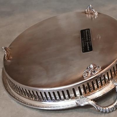 W&S Blackinton co. Silverplate dish