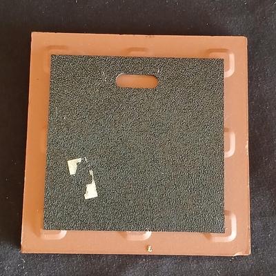 Kitchen trivet tiles - Signed - Earthtones designer tiles by well-known southwestern artists