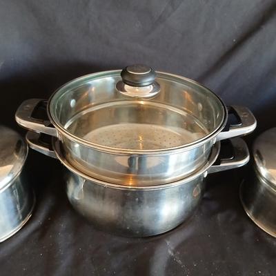 Stainless steel cooking pots Oneida - Farberware