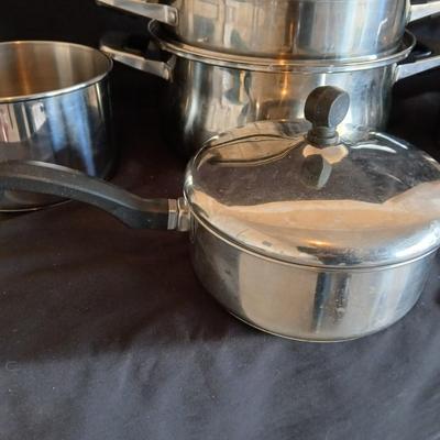 Stainless steel cooking pots Oneida - Farberware