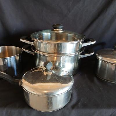Stainless steel cooking pots Oneida - Farberware