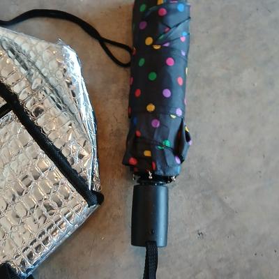 Large cooler bag - water bottle - red cross first aid kit and other auto survival necessities