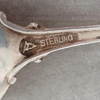 Jacksonville, Illinois sterling marked spoon
