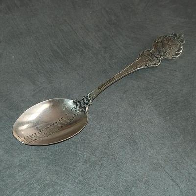 Jacksonville, Illinois sterling marked spoon