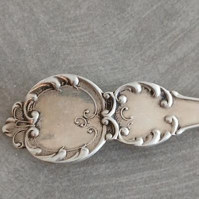 Jacksonville, Illinois sterling marked spoon