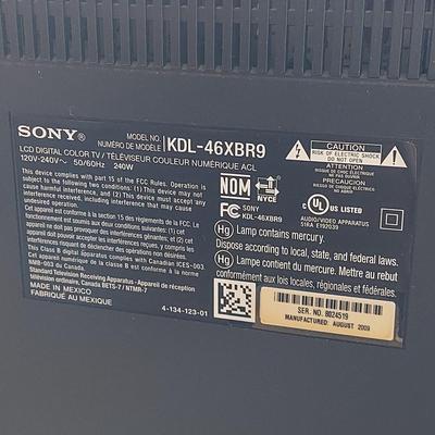 Sony Bravia 46” TV (S-MG)