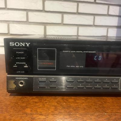Sony AM/FM Receiver, Technics Dual Cassette & Aiwa 5 Disc CD Player (S-MG)