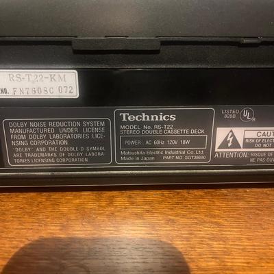 Sony AM/FM Receiver, Technics Dual Cassette & Aiwa 5 Disc CD Player (S-MG)