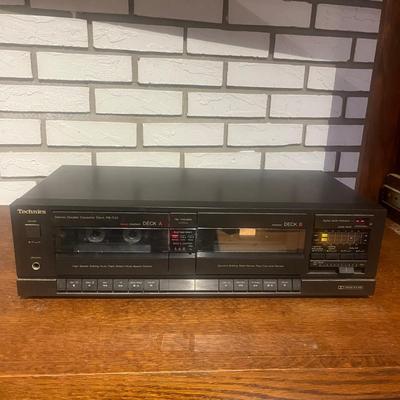 Sony AM/FM Receiver, Technics Dual Cassette & Aiwa 5 Disc CD Player (S-MG)