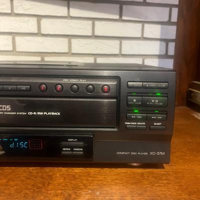 Sony AM/FM Receiver, Technics Dual Cassette & Aiwa 5 Disc CD Player (S-MG)