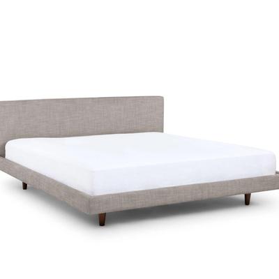 115 ARTICLE Tessu Gray Glaze King Bed (A)
