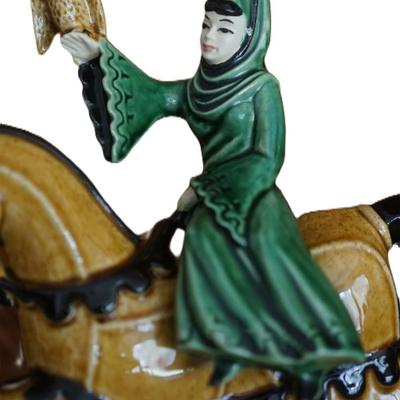 CERAMIC ARTS STUDIO MEDIEVAL PAIR LADY ROWENA AND ST. GEORGE